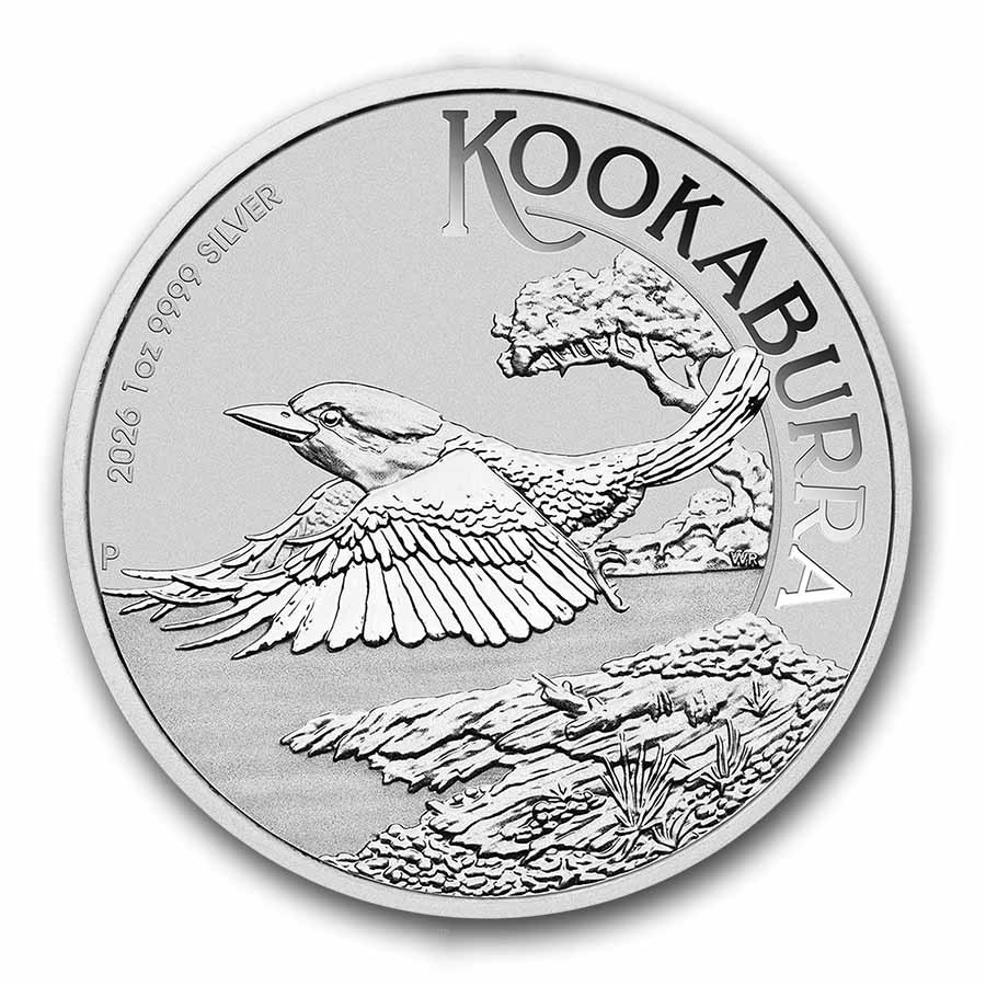 картинка 1 dollar Australia Kookaburra  2026  1 oz silver – площадка coinbay.ae