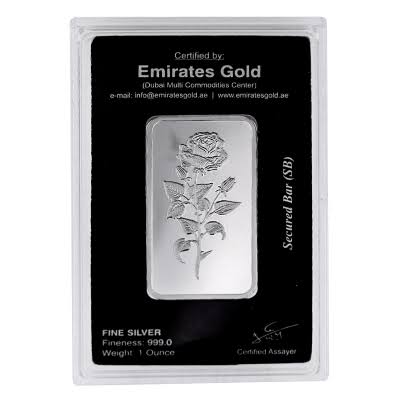 картинка 1 oz Silver Emirates gold Bar – площадка coinbay.ae