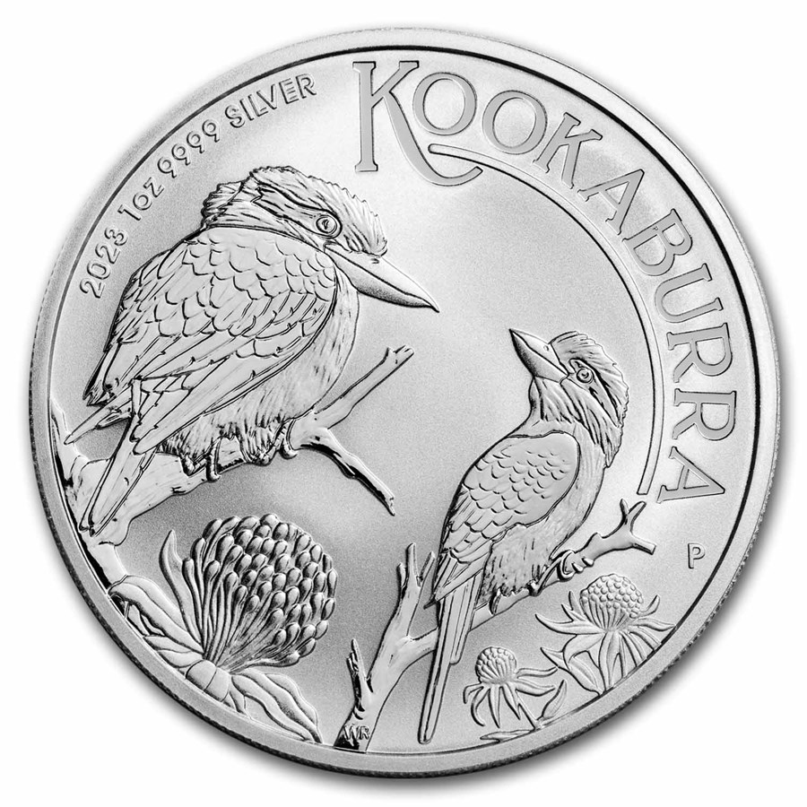 картинка 1 dollar Australia Kookaburra 2023 1 oz silver – площадка coinbay.ae