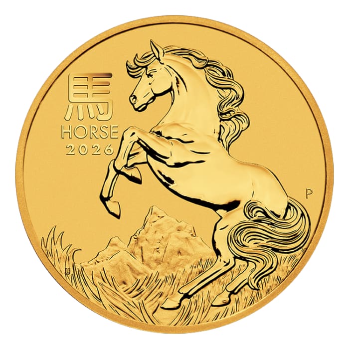 картинка 50 dollars Australia Lunar Horse 2026 1/2 oz gold coin – площадка coinbay.ae