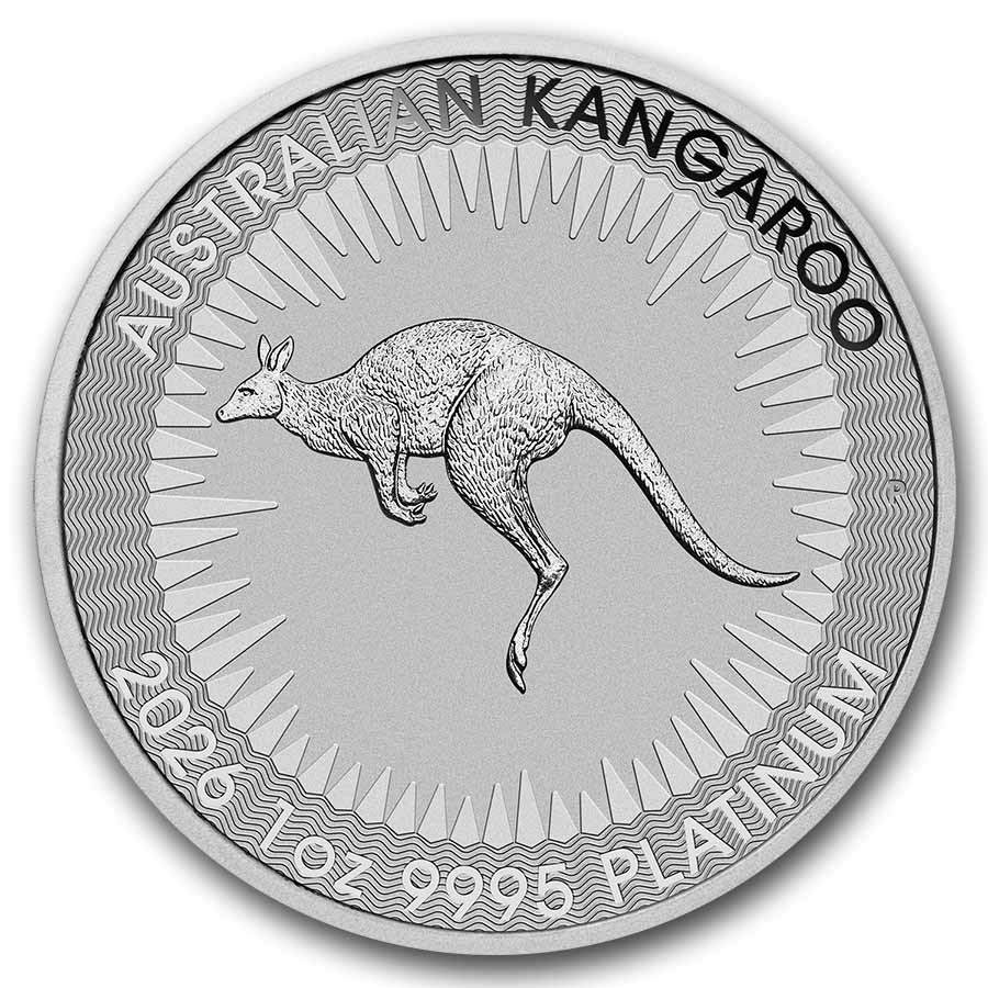 картинка 100 dollars Australia Kangaroo 1 oz Platinum – площадка coinbay.ae