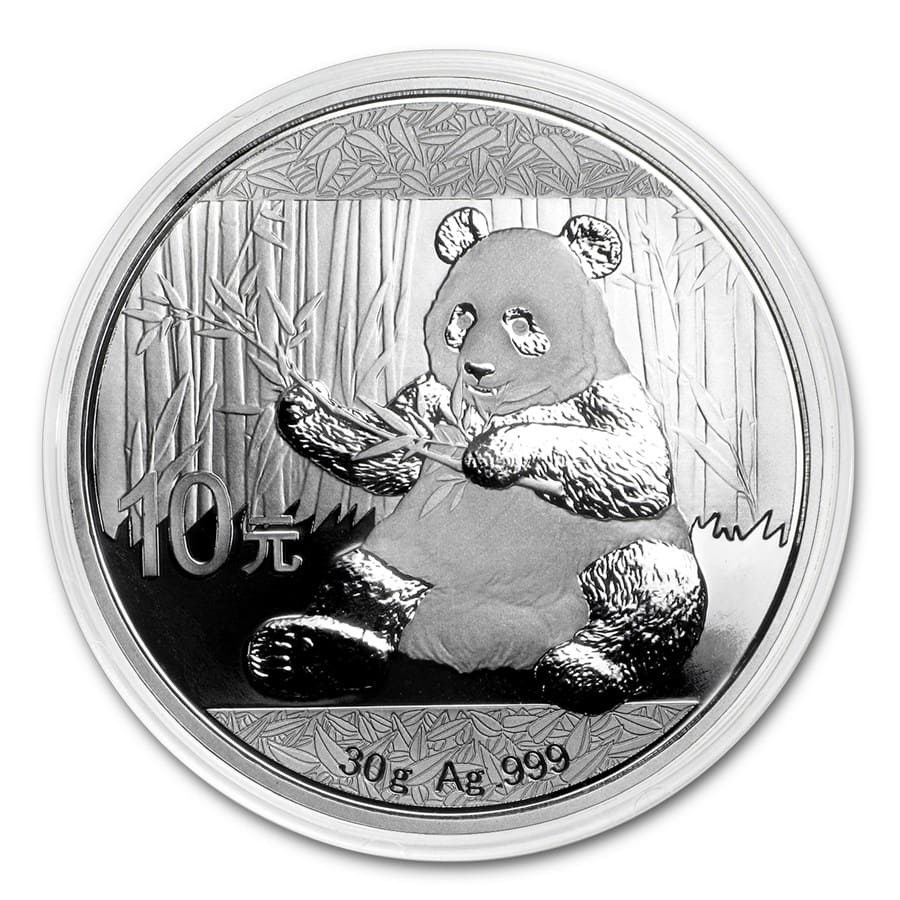 картинка 10 yuan China Panda 2017 30 gram silver – площадка coinbay.ae