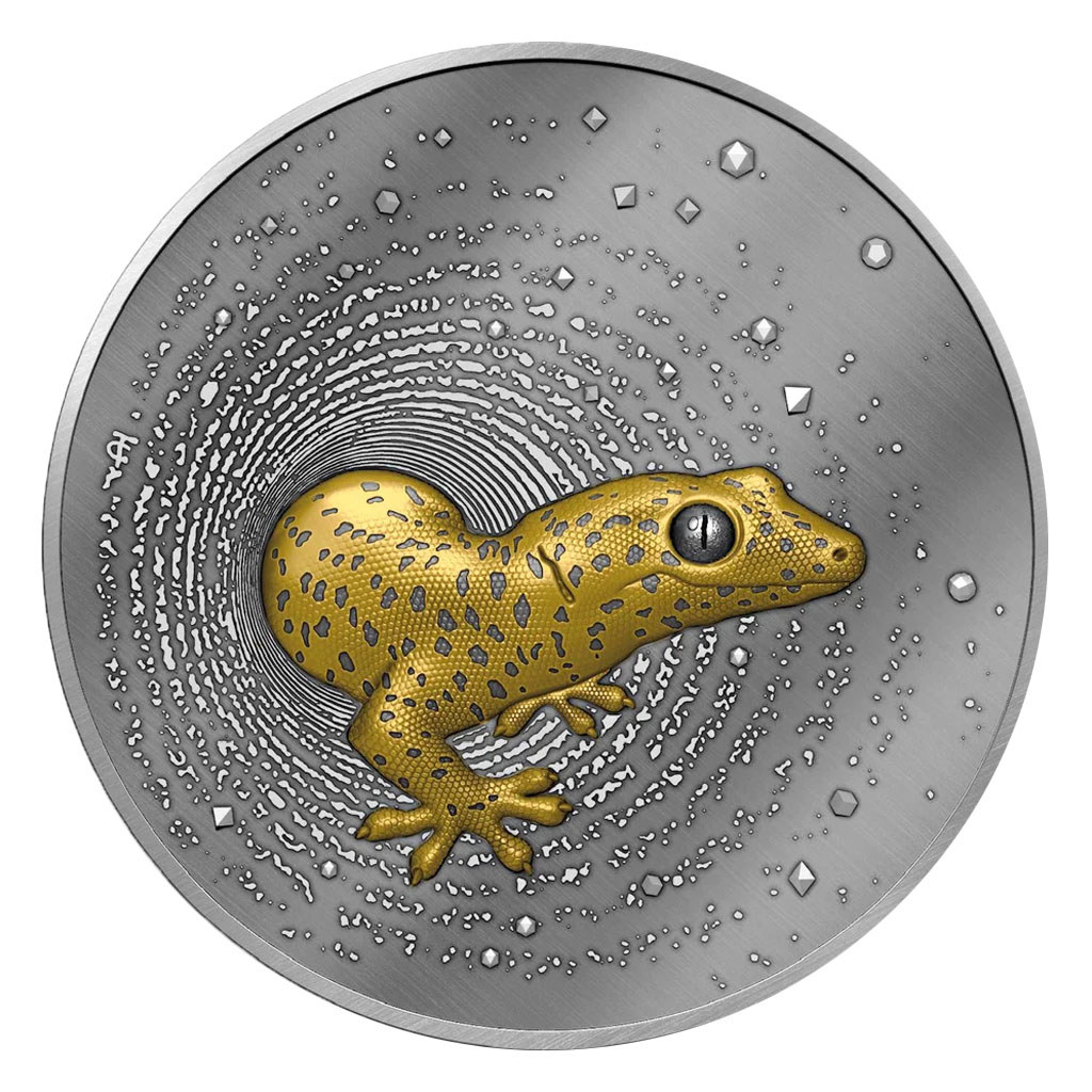 картинка 1000 francs Cameroun Gecko 1 oz silver – площадка coinbay.ae