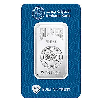 картинка 1/2 oz Silver Emirates gold Bar – площадка coinbay.ae