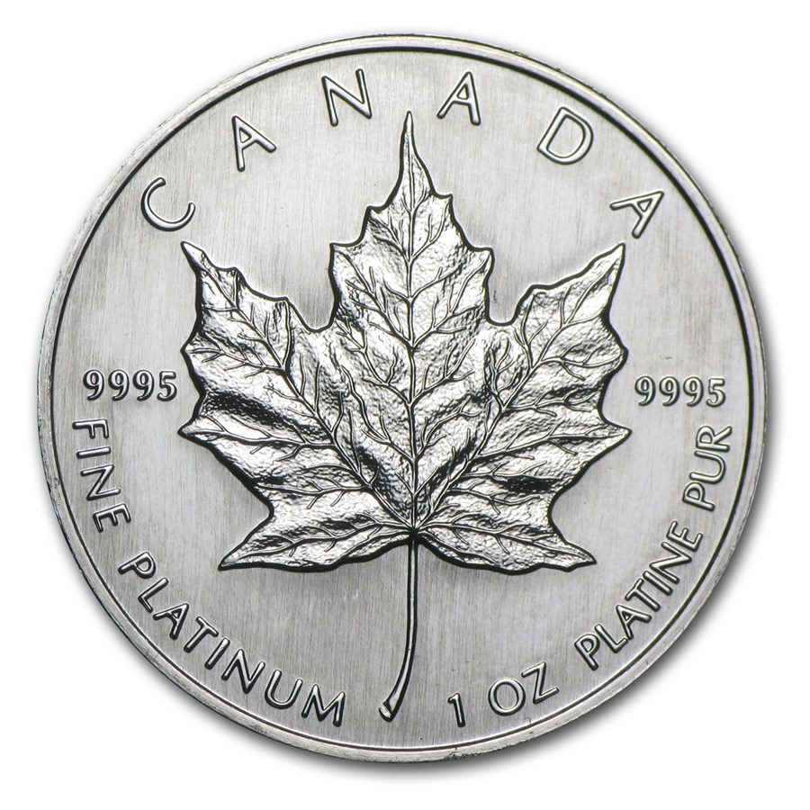 картинка 50 dolars Canada Maple Leaf 1 oz platinum – площадка coinbay.ae